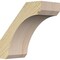 Ekena Millwork 4"W x 8"D x 8"H Legacy Rough Sawn Knee Brace, Douglas Fir BRC04X08X08LEC00RDF - alternate 1